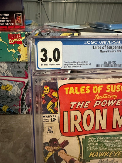 Tales of Suspense #57 CGC 3.0 (Marvel 1964) - 1st Hawkeye