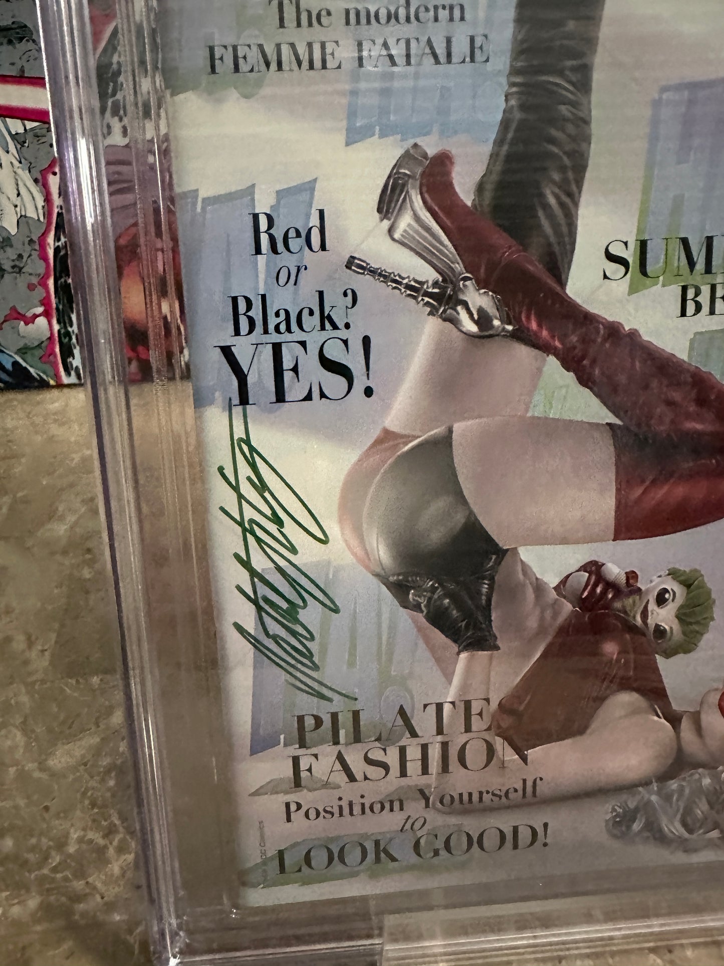 Harley Quinn: The Eat. Bang! Kill. Tour #1 CGC 9.8 SS Natali Sanders KRS (2021)