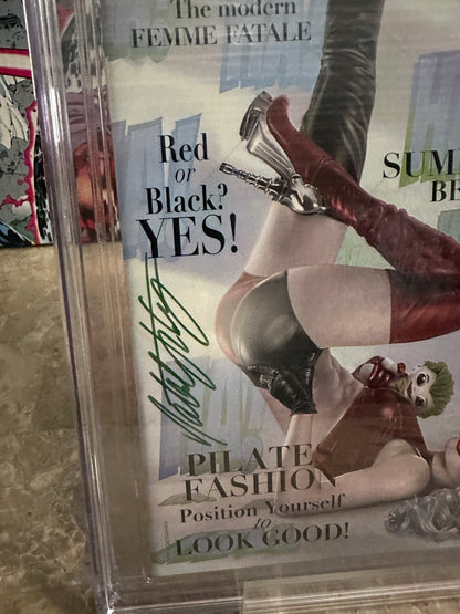 Harley Quinn: The Eat. Bang! Kill. Tour #1 CGC 9.8 SS Natali Sanders KRS (2021)