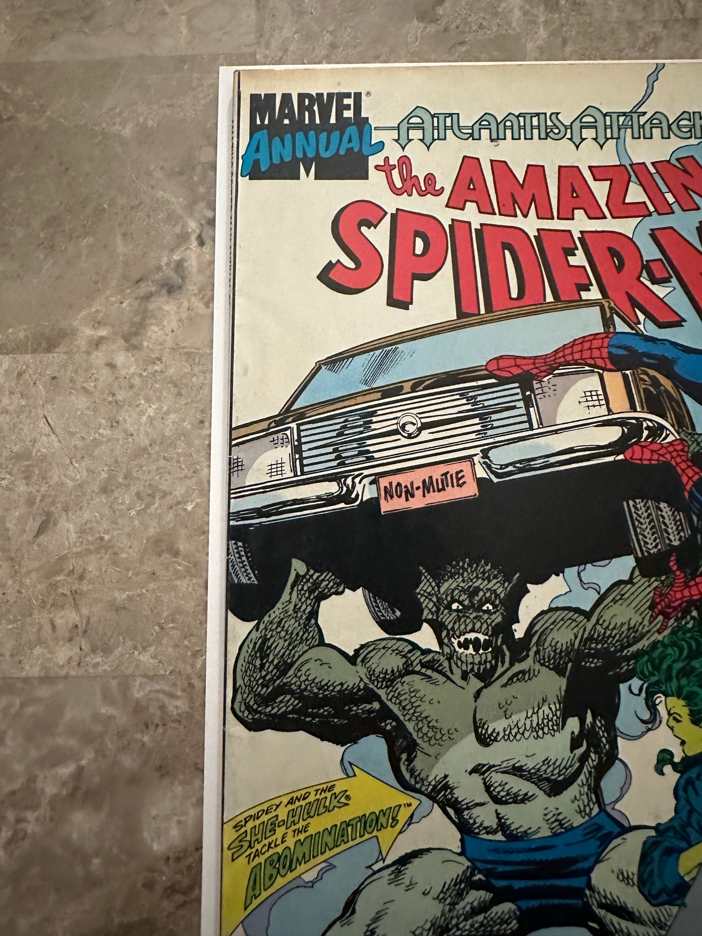 Amazing Spider-Man Annual #23 Newsstand FN- 5.5 (1989 Marvel)