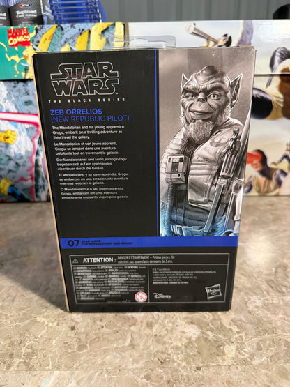 🌌 Star Wars: The Black Series – Zeb Orrelios (New Republic Pilot) Action Figure