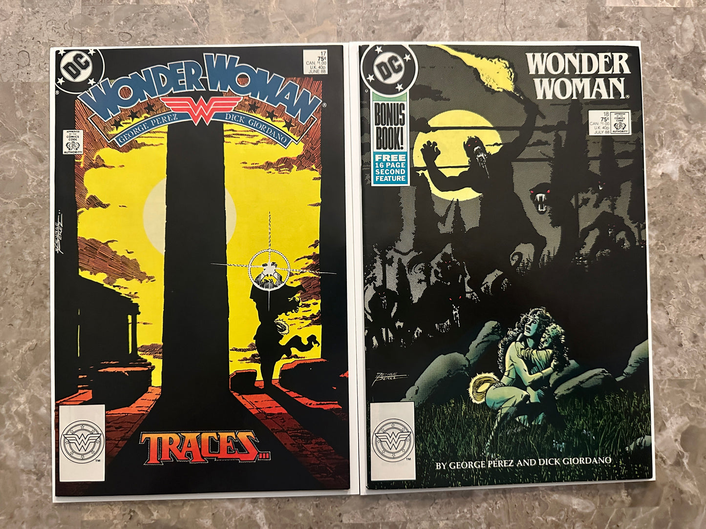 Wonder Woman #14-19,21-24, Annual #1 (DC 1987) - Higher Grade