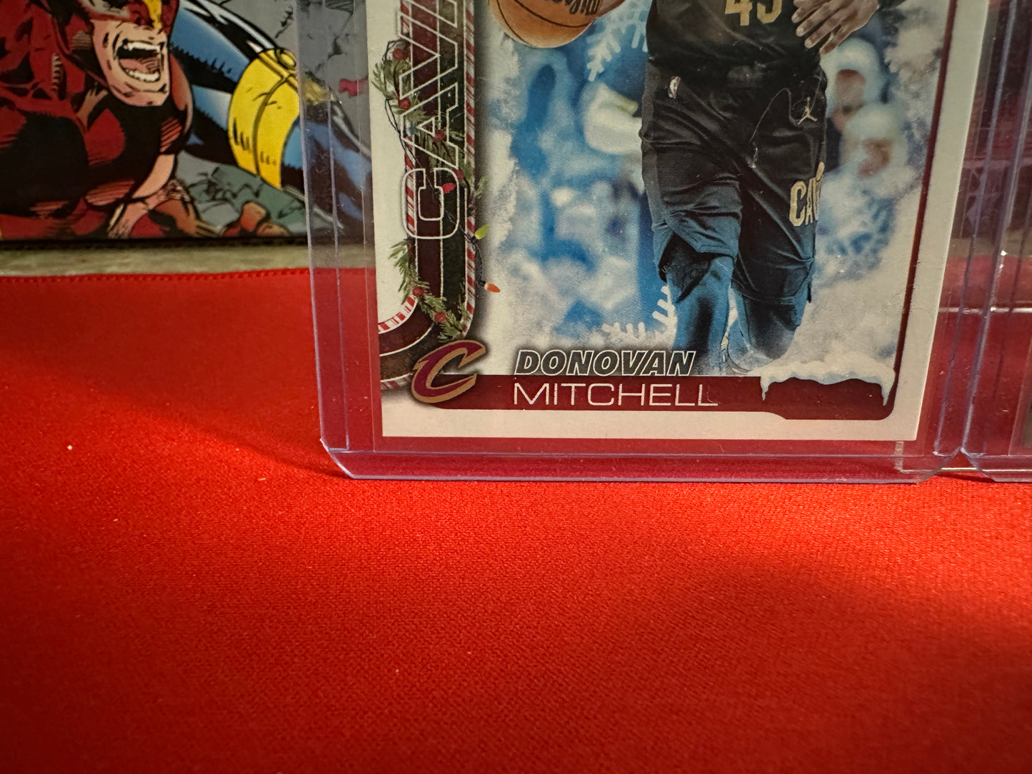 2025-26 Topps Holiday Donovan Mitchell Short Print, Glitter, Blue Foil Lot of 3