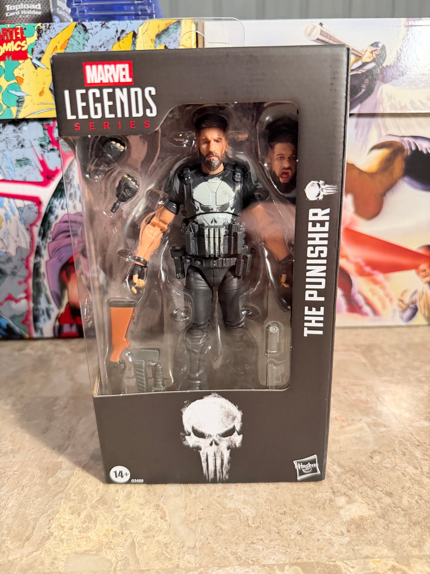 💀 Marvel Legends Series – The Punisher (Jon Bernthal / Daredevil: Born Again Era) Action Figure