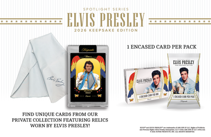 2026 Keepsake Elvis Presley Spotlight Series Hobby Box