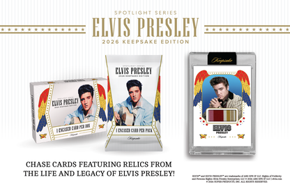 2026 Keepsake Elvis Presley Spotlight Series Hobby Box
