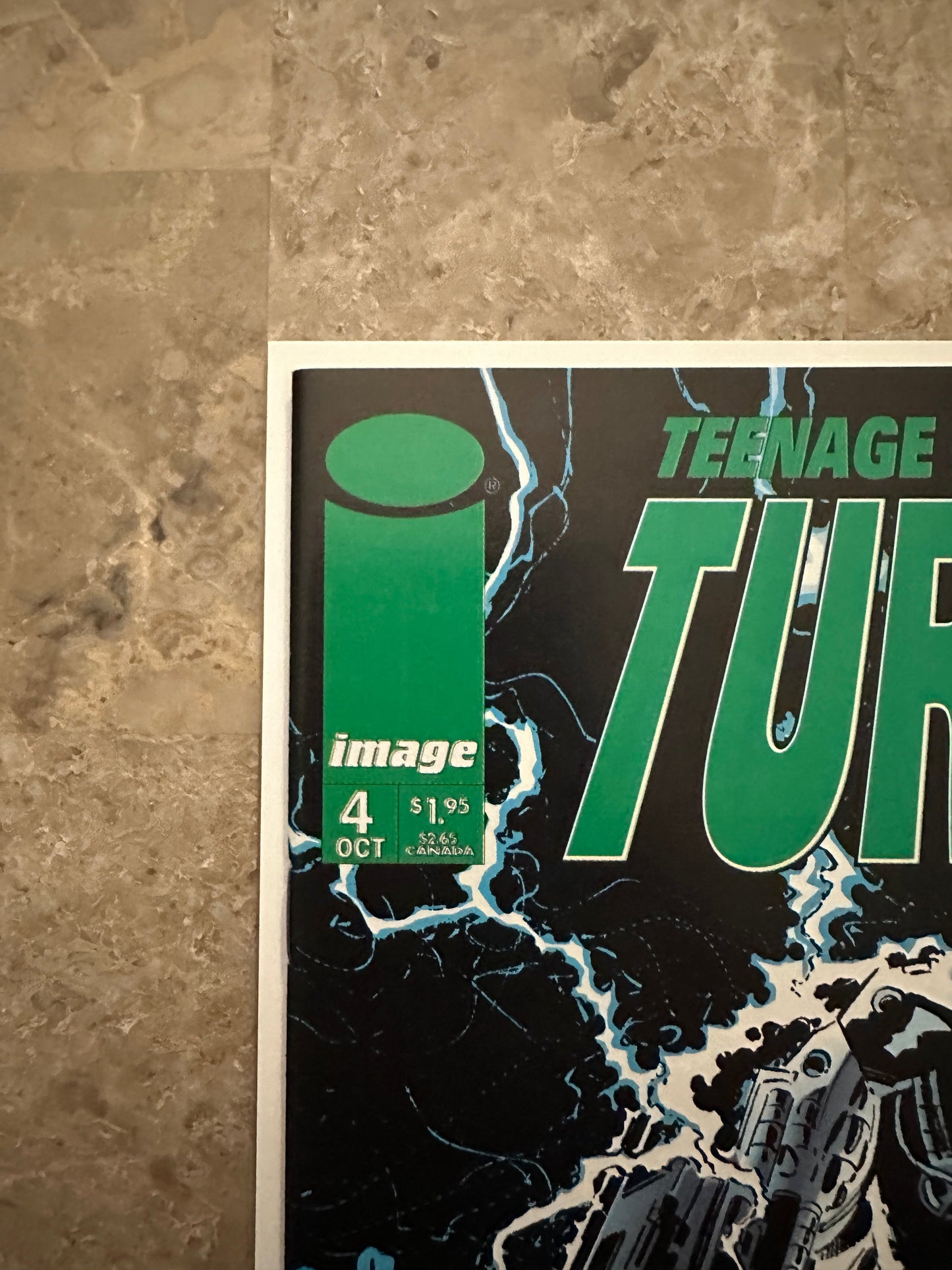 Teenage Mutant Ninja Turtles #4 NM 9.4 (1996 Image)