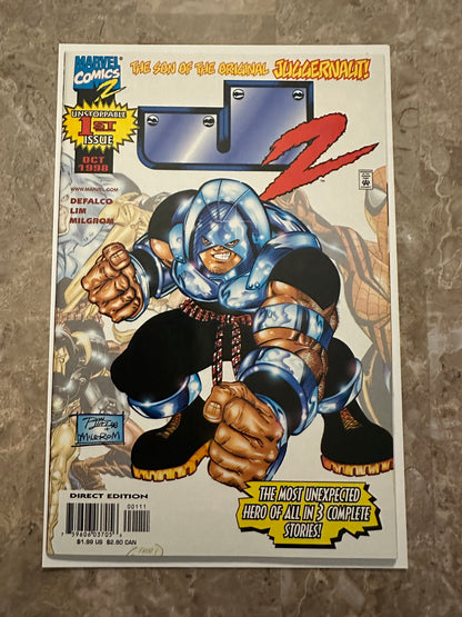 J2 #1-2 Full Set High Grade NM 9.4-9.8 (Marvel 1998)