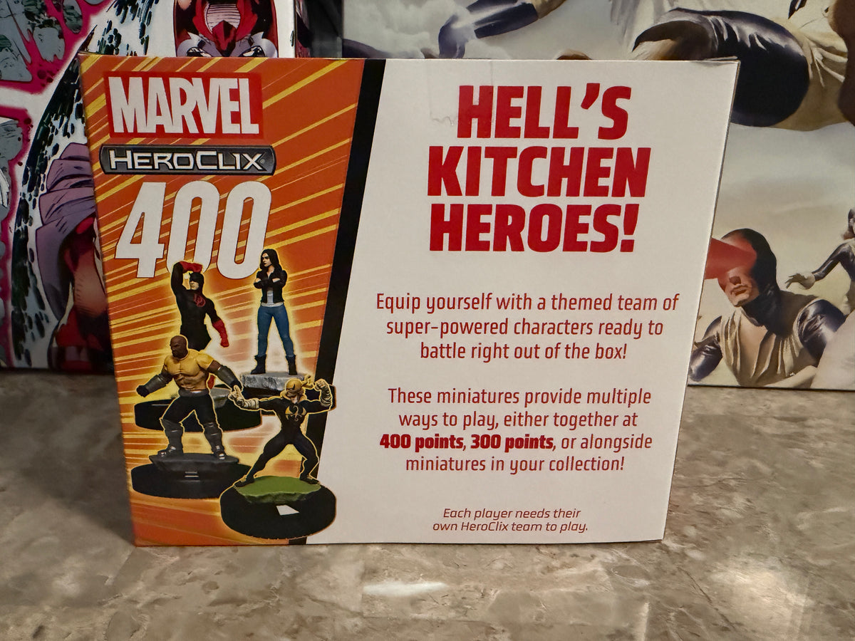 Marvel HeroClix: Hell’s Kitchen Heroes! 400-Point Pre-Built Team Set (WizKids)