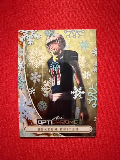 Bekkem Kritza 2026 Leaf Optichrome Snow Day Super Gold Prismatic 1/1