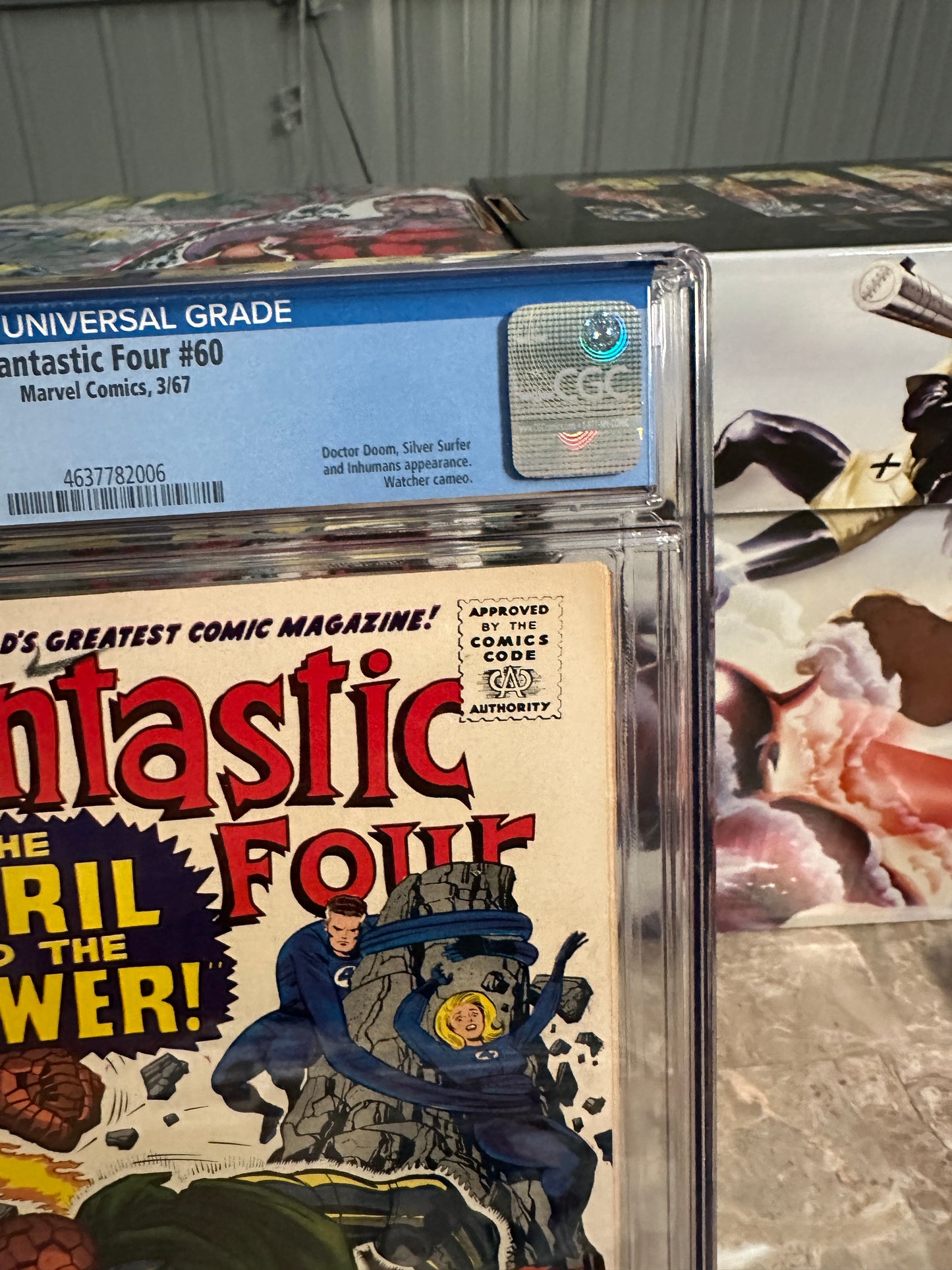 Fantastic Four #60 CGC 9.4 (1967 Marvel) - Brand New Case