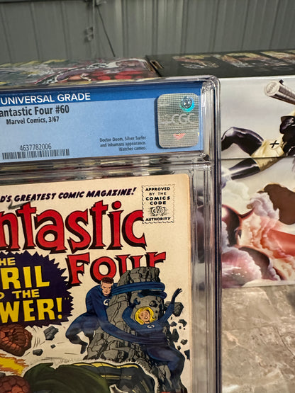 Fantastic Four #60 CGC 9.4 (1967 Marvel) - Brand New Case