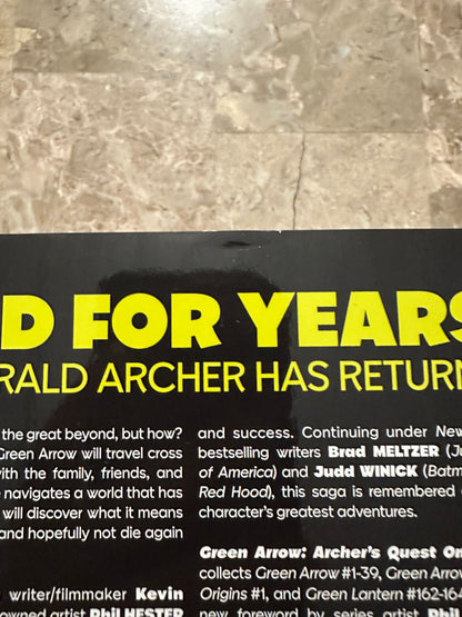 Green Arrow Omnibus #1: Archer's Quest (DC 2025) - Very High Grade