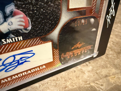 Emmitt Smith 2026 Leaf Ultimate Sports Auto Memorabilia Game-Used /25