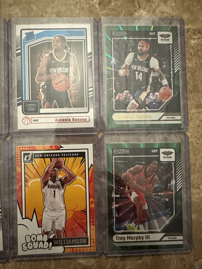 2024 Panini Donruss Basketball New Orleans Pelicans Team Set (12 cards)