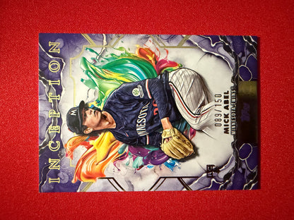 2025 Topps Inception Mick Abel RC Rookie Card Purple /150