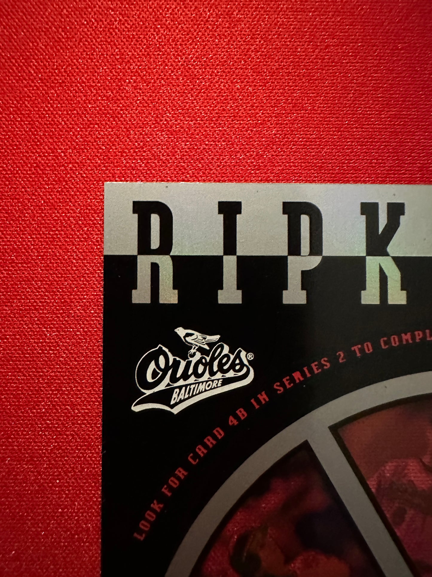 1995 Leaf SLIDESHOW #4A Cal Ripken Jr. - Orioles HOF - Acetate - High Grade