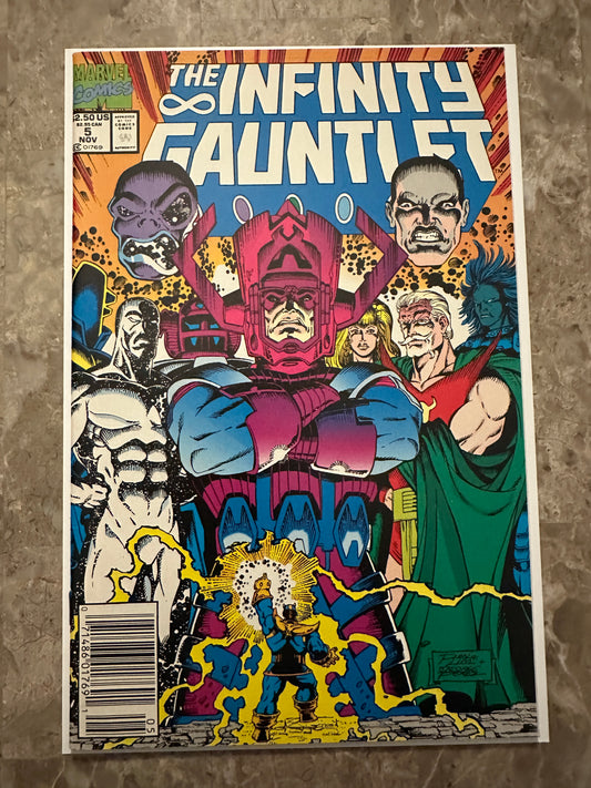 Infinity Gauntlet #5 Newsstand VF 8.0 (1991 Marvel)