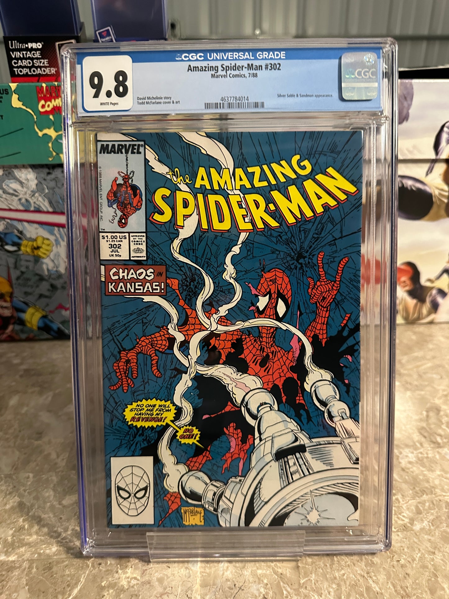 Amazing Spider-Man #302 CGC 9.8 (Marvel 1988) - New Case