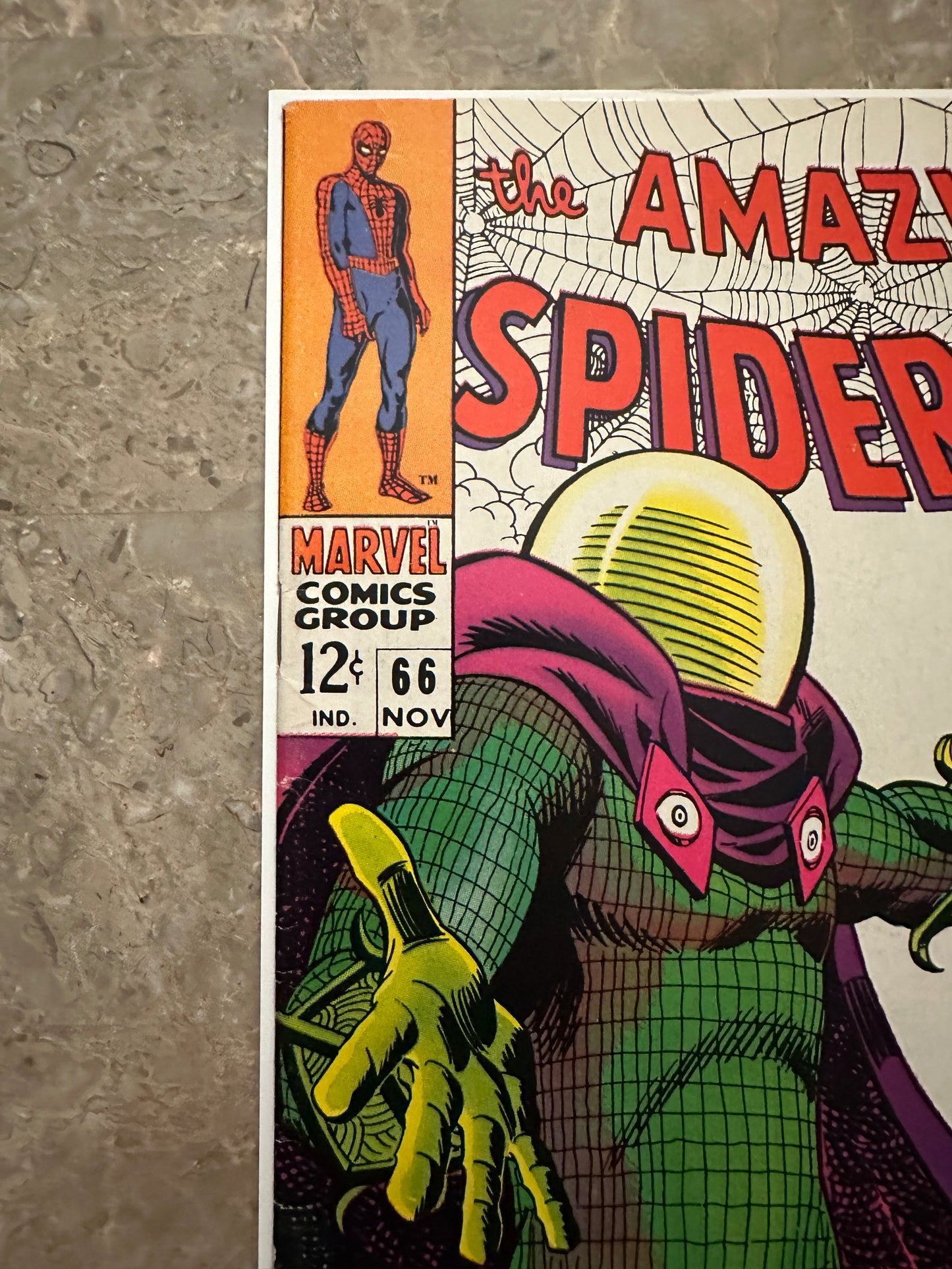 Amazing Spider-Man #66 FN 6.0 (Marvel Comics 1968) - Beautiful Copy for grade