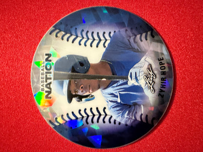 2026 Leaf Baseball Nation Zyhir Hope Auto & Die-Cut 3-Card Lot