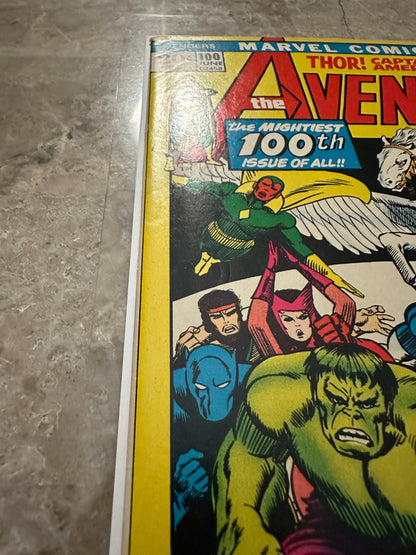 Avengers #100 FN/VF 7.0-7.5 (Marvel Comics 1972)