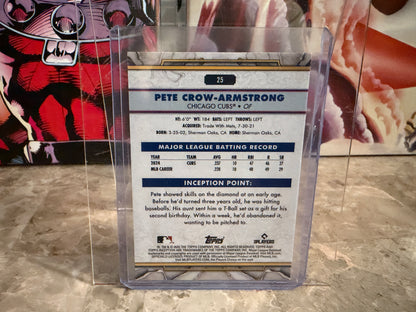 2025 Topps Inception Baseball Pete Crow-Armstrong Green Parallel #25