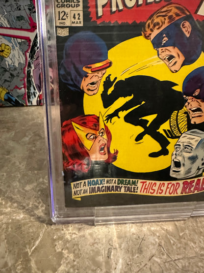 X-Men #42 CGC 7.0 (Marvel 1968)