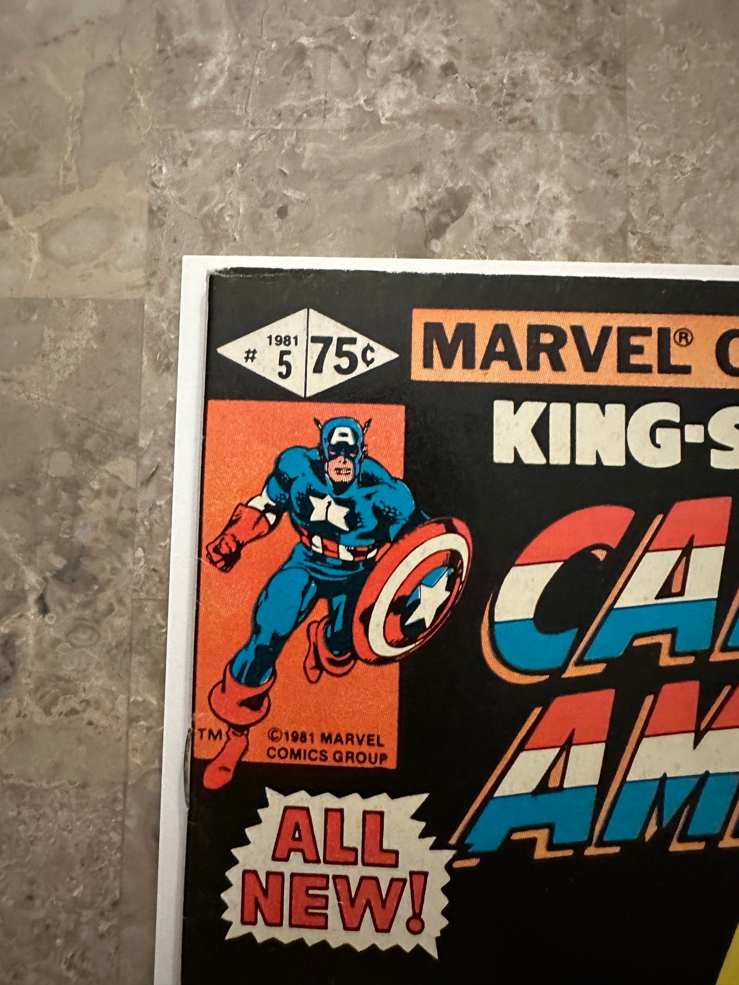 Captain America Annual #5 VG+ 4.5 (1981 Marvel) - Appears FN+