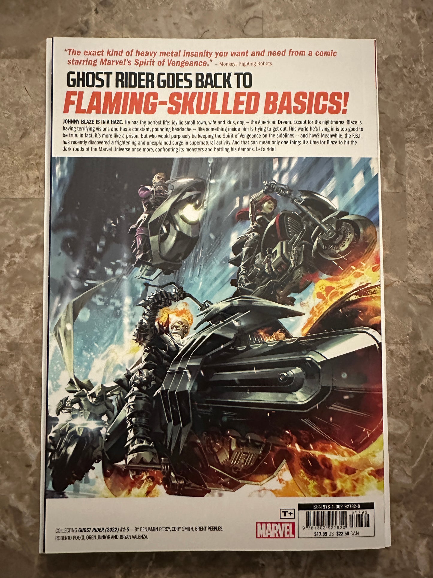 Ghost Rider Vol. 1, 2 & 3 TPB (2022 Marvel) - Benjamin Percy