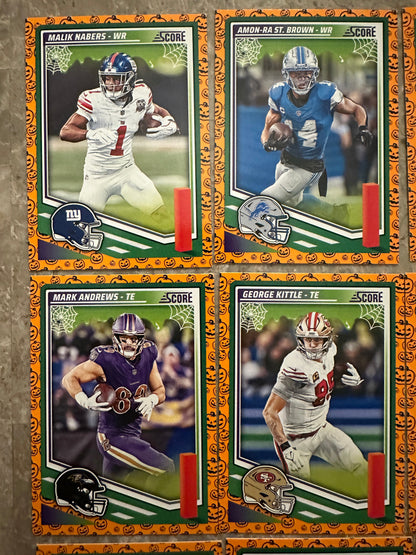 2025 Panini Score a Treat Football (~118 cards) - Rookies and Stars Included