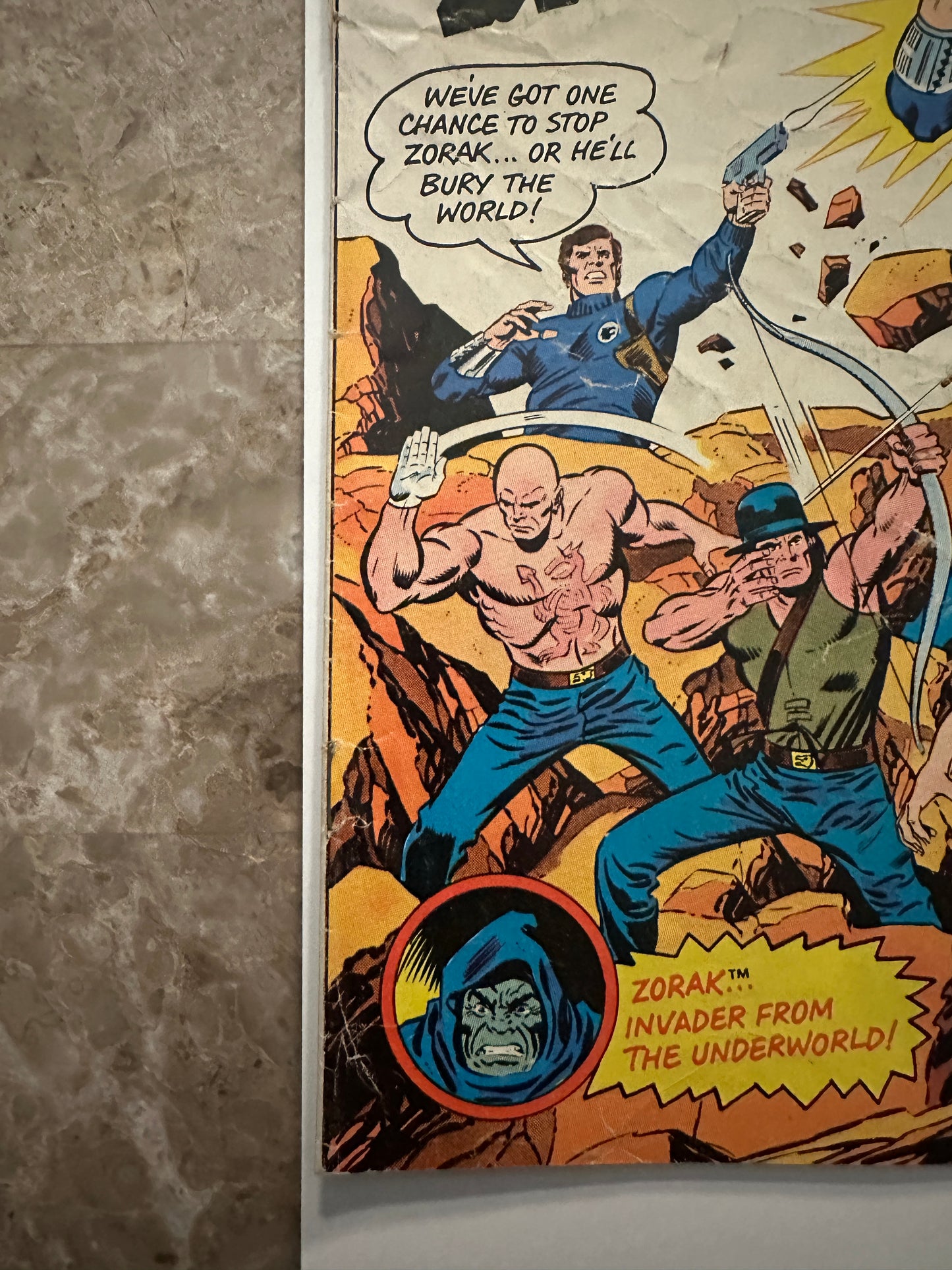 Big Jim's P.A.C.K. Comic Low Grade (Mattel 1975)