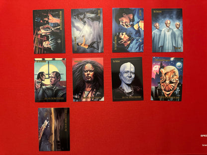 Star Trek Trading Card Lot of 31 Cards - 1993 Skybox Master/1992 Paramount