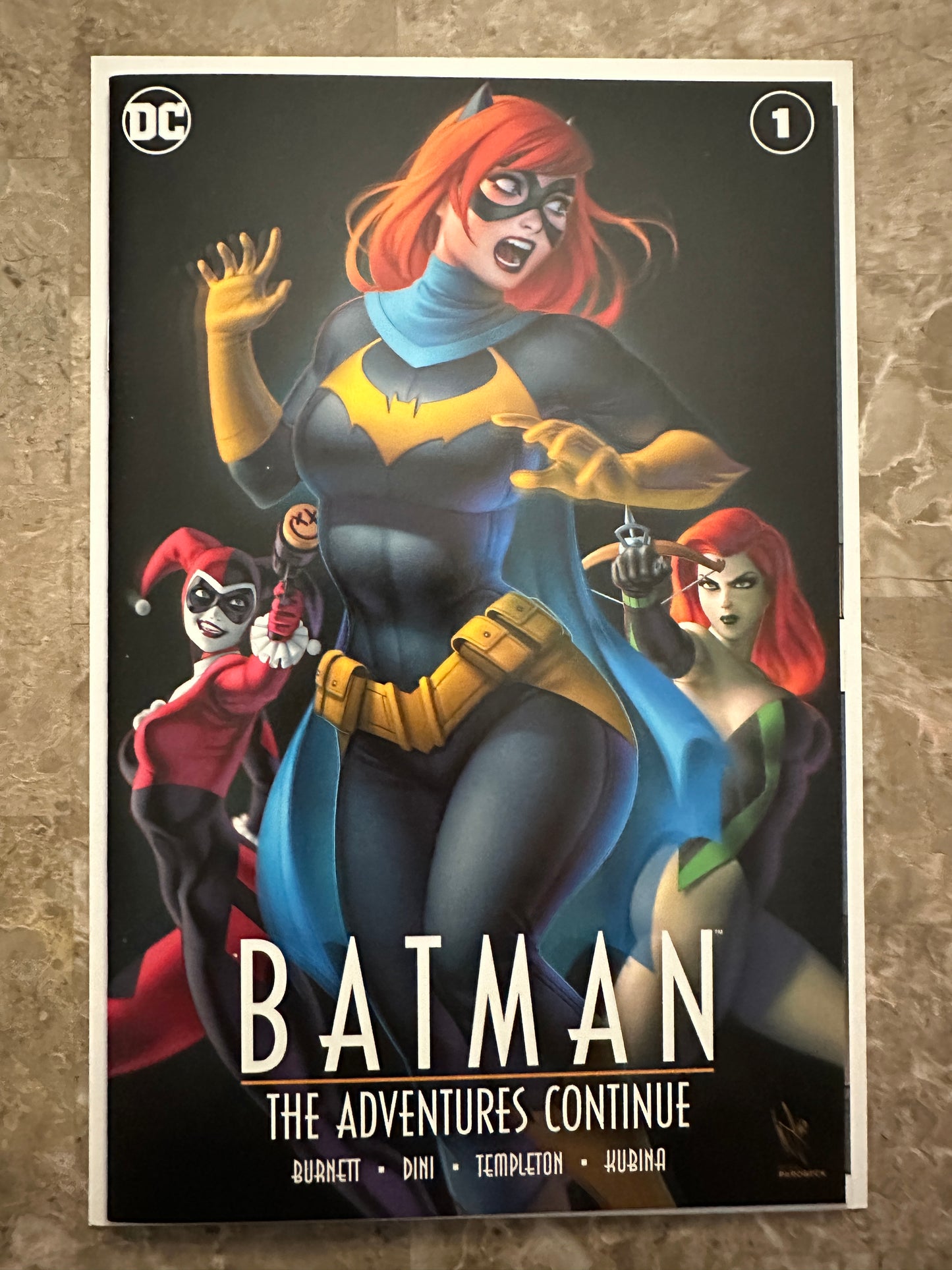 Batman the Adventures Continue #1 Black Flag Variant NM- 9.2 (DC 2020)