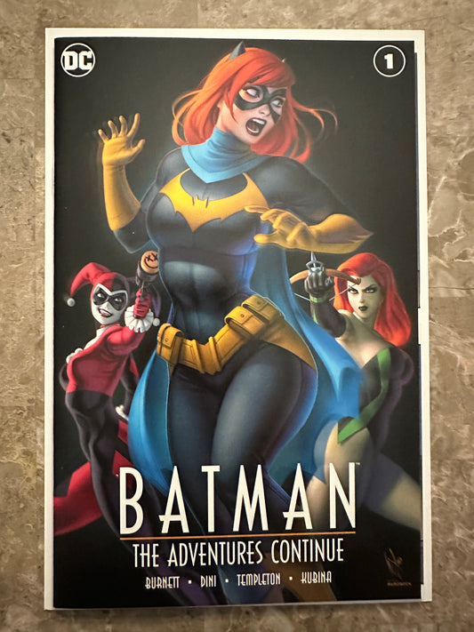 Batman the Adventures Continue #1 Black Flag Variant NM- 9.2 (DC 2020)