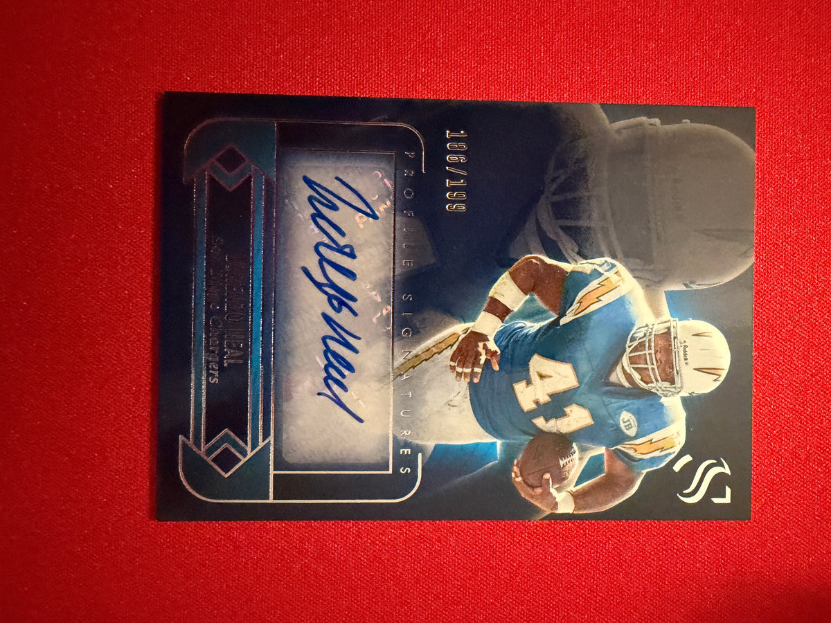 Lorenzo Neal 2025 Panini Silhouette Football Profile Signatures Auto /199