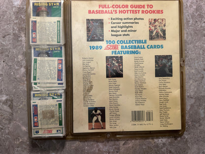 1988-89 Score Baseball's 100 Hottest Rookies Sealed Card Set