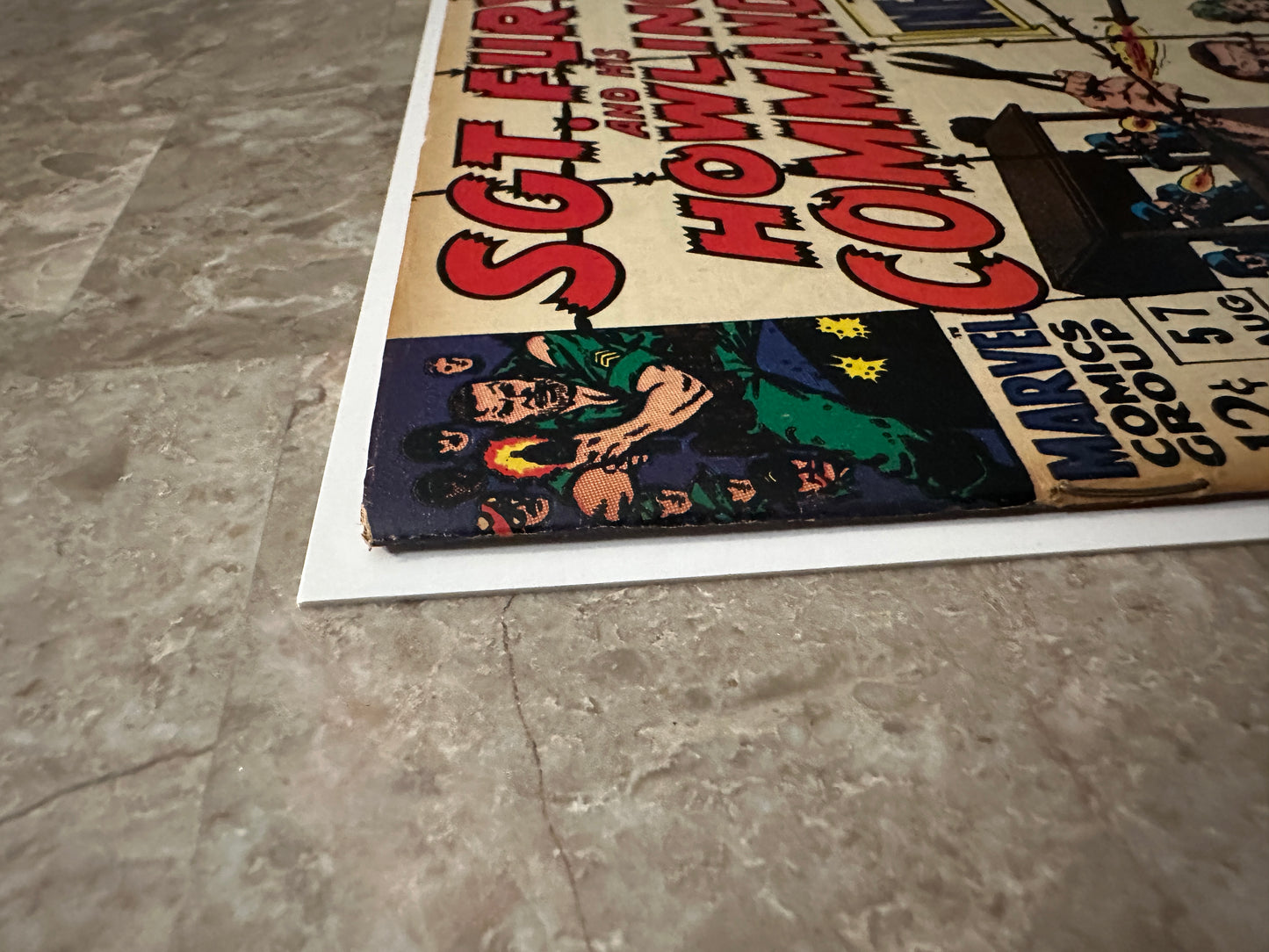 Sgt Fury #57 FN- 5.5 (Marvel Comics 1968)