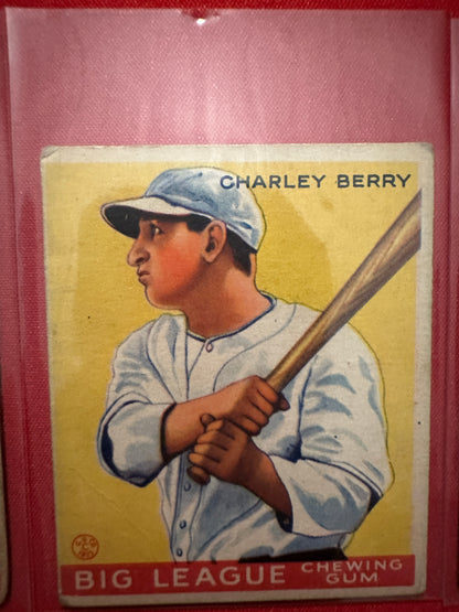 Ralph Kress/Charley Berry/Sam Jones (1933 Goudey) - Chicago White Sox
