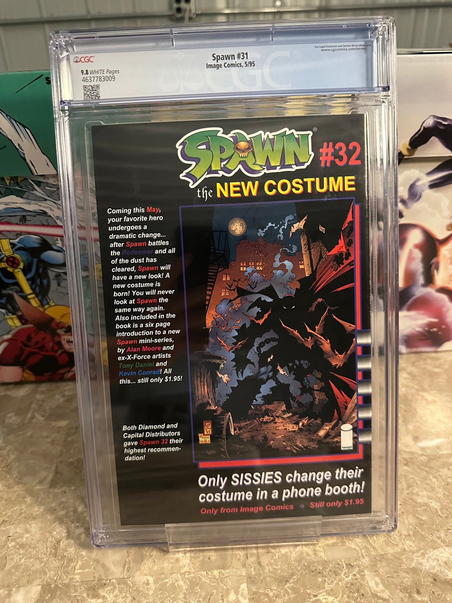 Spawn #31 CGC 9.8 (Marvel 1995) - Brand New Case