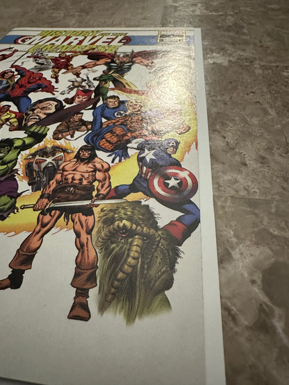 History of the Marvel Universe 1:100 NM 9.4 (2019 Marvel) - John Buscema