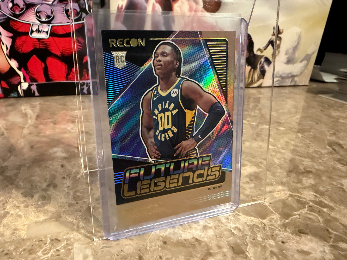 Benedict Mathurin 2022-23 Panini Recon Future Legends 04/10 Gold #2