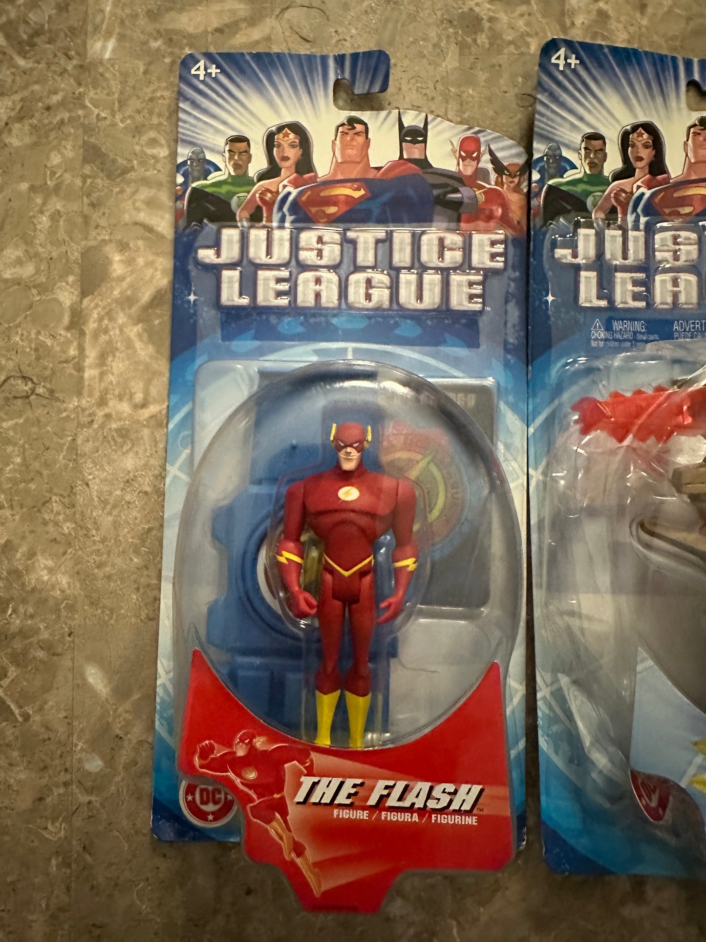 Justice League Animated Flash & Flash Mega Armor (Mattel) - New Sealed