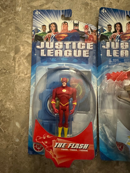 Justice League Animated Flash & Flash Mega Armor (Mattel) - New Sealed