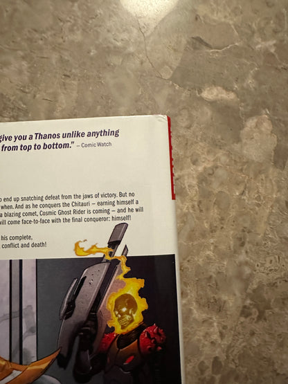 Thanos by Donny Cates Marvel Comics HC Hardcover (2019 IDW)