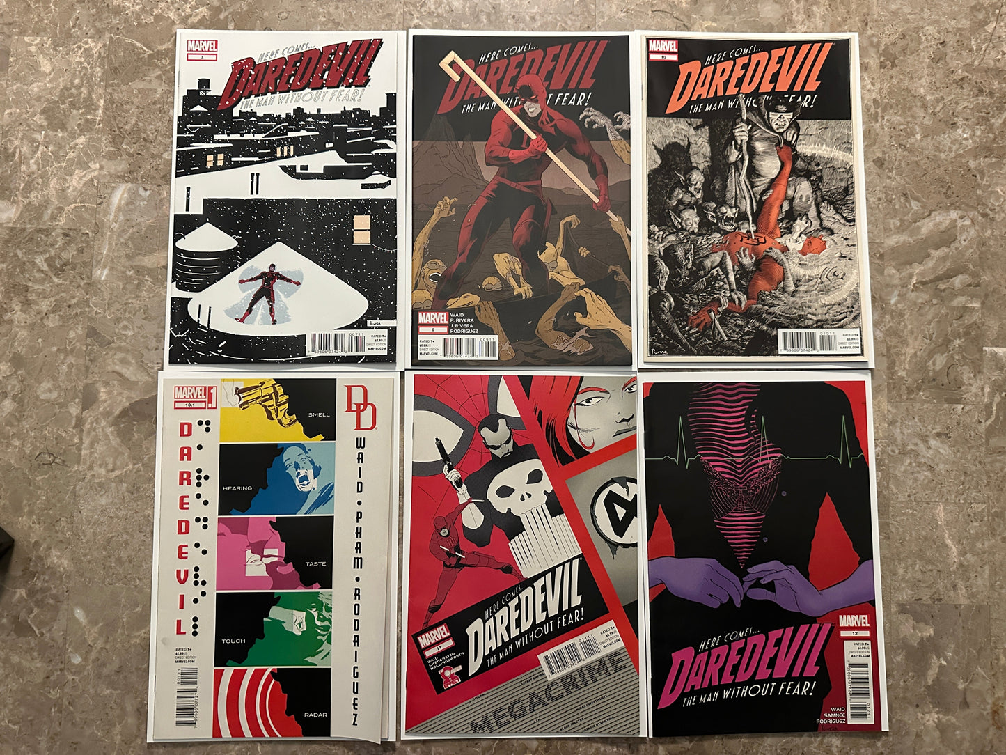 Daredevil #1-7,9-36 Near Full Run of 36 High Grade (2011 Marvel Comics)