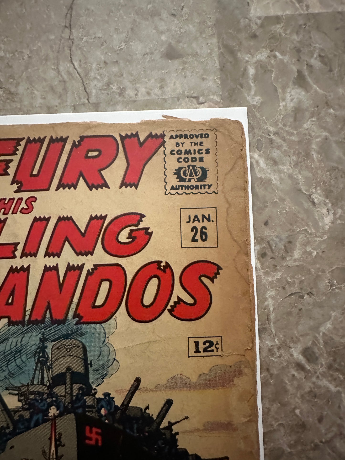Sgt Fury #26 G 2.0 (Marvel Comics 1966)
