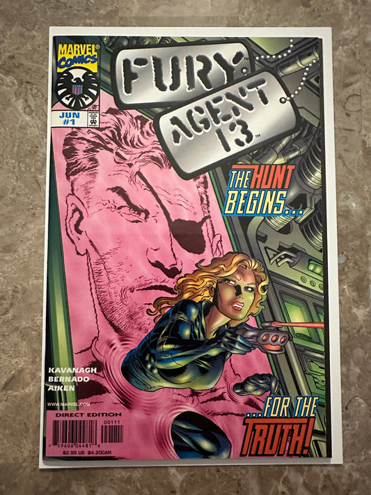 Fury Agent 13 NM- 9.2 (Marvel 1998)