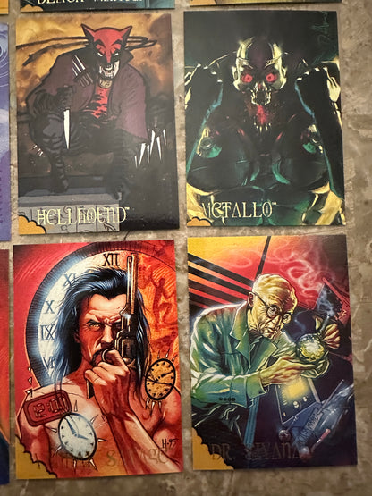 1995 Skybox DC Villains Dark Judgment Lot of 22 Unique