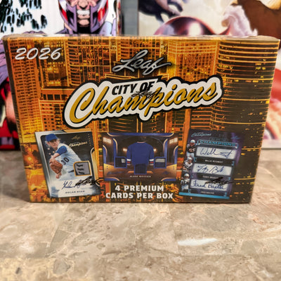 2026 Leaf City of Champions Hobby Box